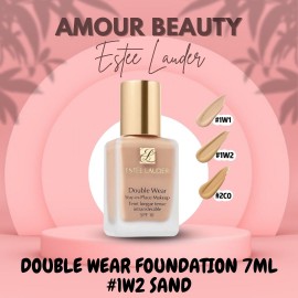 Estee Lauder DOUBLE WEAR FOUNDATION 7ML 1W2 SAND